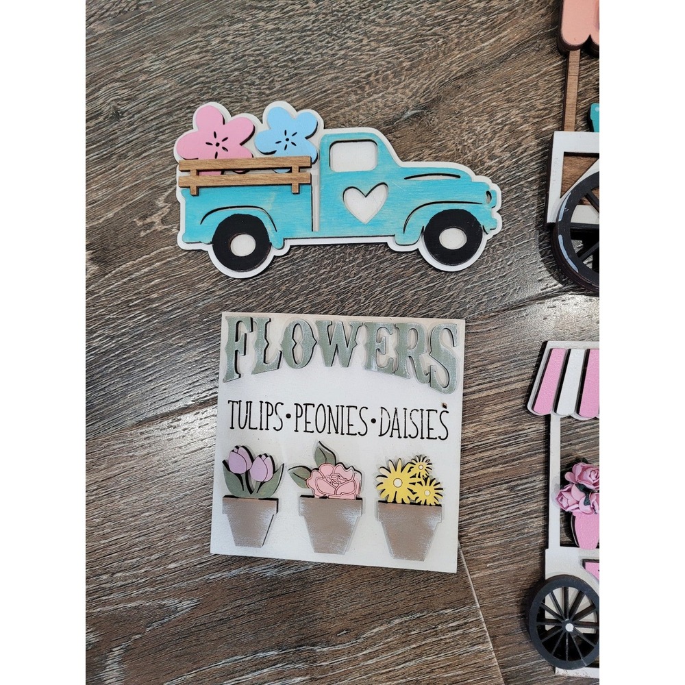 Spring tier tray decor Bundle #6 - Picture 5 of 6